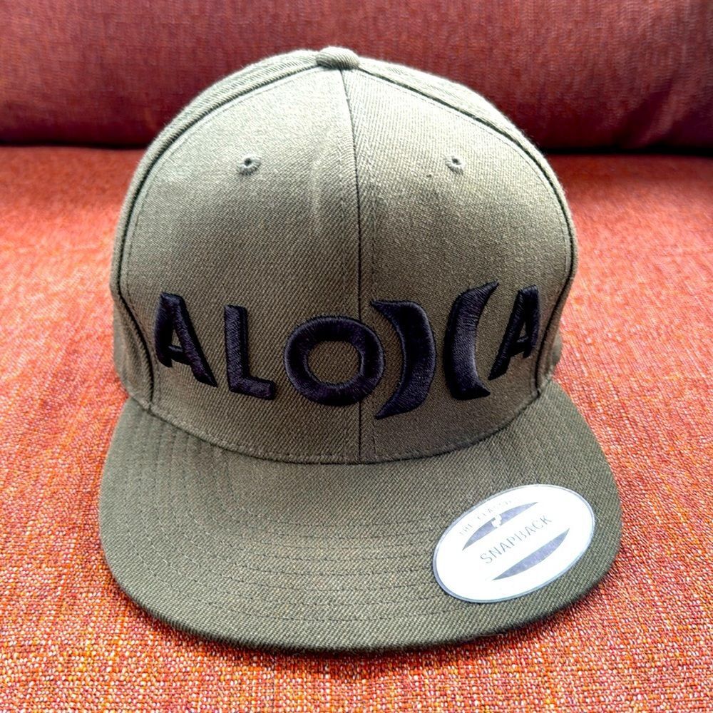 Hurley Aloha Hawaii Flag Sig Zane Designs Snapback Hat RARE Size Adjustable